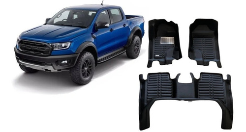 Cubre Alfombras Ziel Technology Cuero Ford Ranger Raptor 