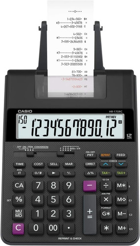 Calculadora Sumadora Casio Hr-170rc