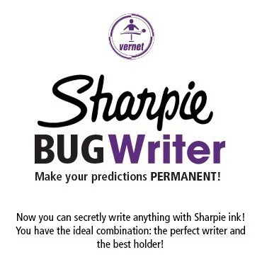 Bug Writer Sharpie Vernet Magic Magia Truco / Alberico Magic