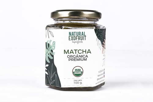 Té Verde Matcha Orgánico Premium Certificado 100% Puro 100g