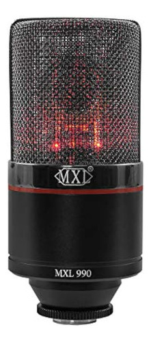 Mxl 990 Blaze Microfono De Condensador De Diafragma Grande C