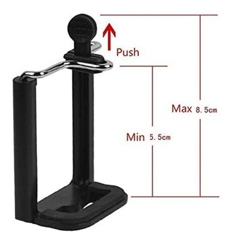 Mini Suporte Tripe De Mesa Escalavel Para Celular Gira- 360º