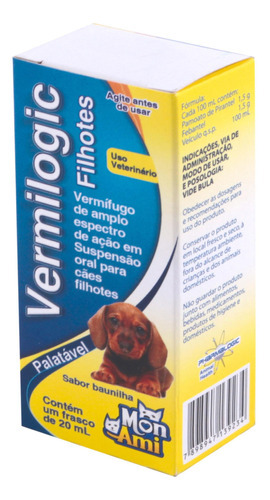 Vermilogic Filhotes  Suspensão 20 Ml