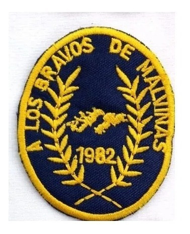 Escudos Bordados Bravos De Malvinas