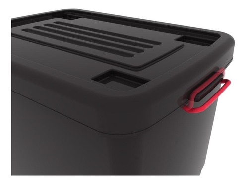 Imagen 4 de 9 de Caja Organizadora Heavy Box Apilable 95lts X2 Unidades.