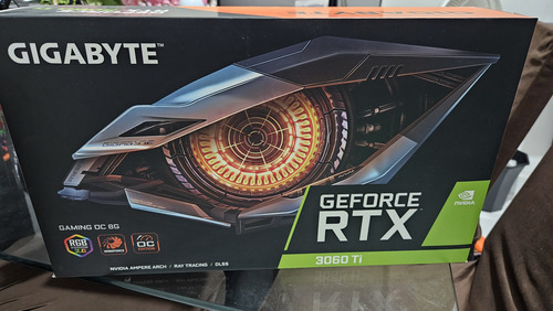 Tarjeta Grafica Gigabyte Geforce Rtx 3060 Ti Gaming Oc 8g (Usado)