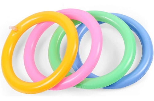 Juego De Lanzamiento De Anillo De Cactus Inflable De 2 Pieza