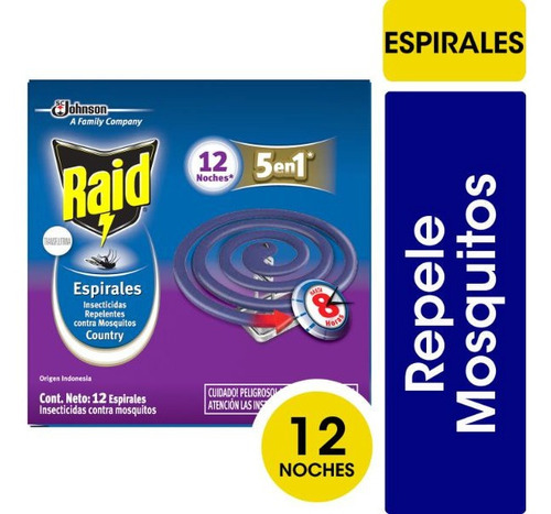 Espirales Raid Country Caja 12 Espirales