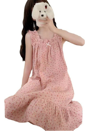 Pijama De Mujer Con Cuello Colgante En Bonito Color Cereza