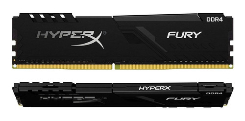 Imagen 7 de 8 de Memoria Ram Gamer Rgb 8gb Ddr4 3200 Hyperx Fury Black Pc