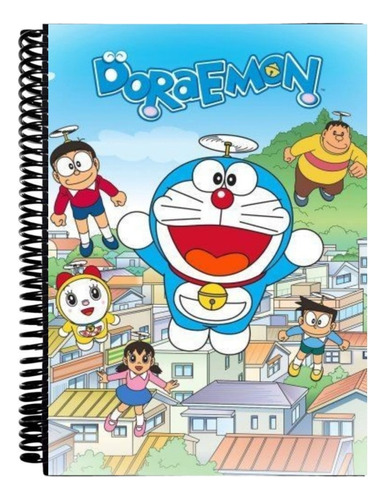 Cuaderno Personalizado De Doraemon Sky