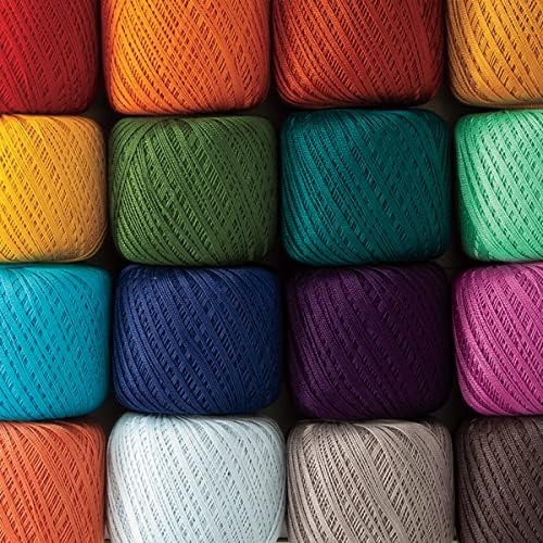 Curio #3 Hilo De Crochet De Algodón 100% Mercerizado P...