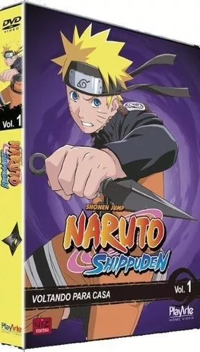 Naruto Shippuden 1 Temporada Completa em 4 dvds