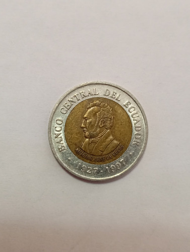 Moneda Ecuador 100 Sucres 1927-1997 (&1574 (Usado)