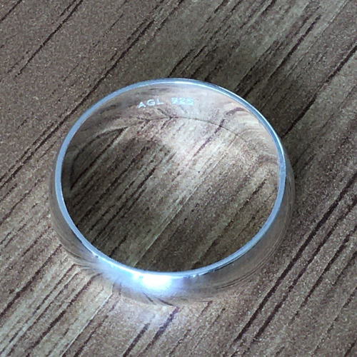 Imagen 7 de 10 de Argolla De Plata .925 De 6mm De Matrimonio Joyería Agálea