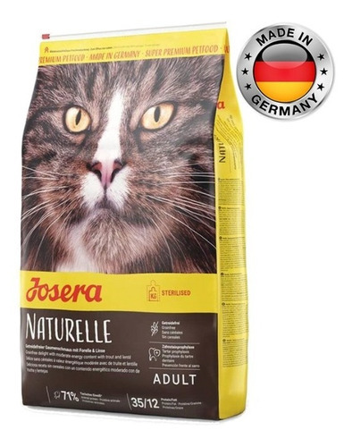 Josera Naturelle Para Gatos Adultos Esterilizados, 2kg