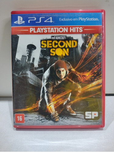 Jogo Infamous Second Son Ps4 Game Mídia Física Original + Nf