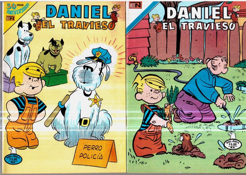 4 Comics Daniel El Travieso Nos.313,316,317 Y319 Edit.novaro