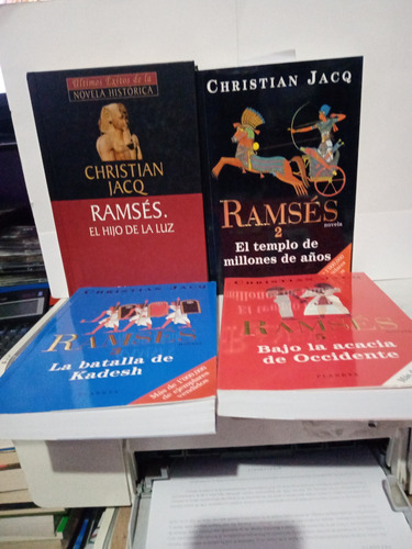 Ramsés El Hijo De La Luz 1, 2, 3 Y 5/christian Jacq (Usado)