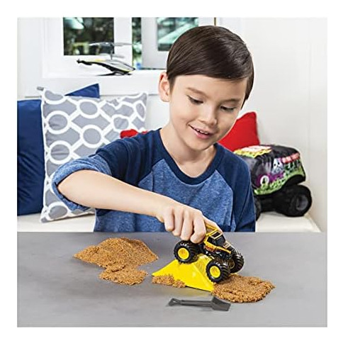 Kit Inicial De Terra Monster Jam Earth Shaker 0,23 Kg