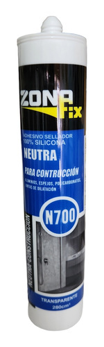 Sellador De Silicona Neutro 280 Ml Sella Y Pega Baño Hogar