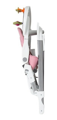 Silla De Comer Plus Carestino Plegable Rosa Estampado