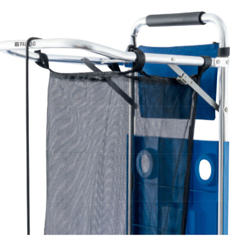 Palisad 6950055 Carrinho De Praia Com Avanço De Cadeira E Caixa Térmica cor azul