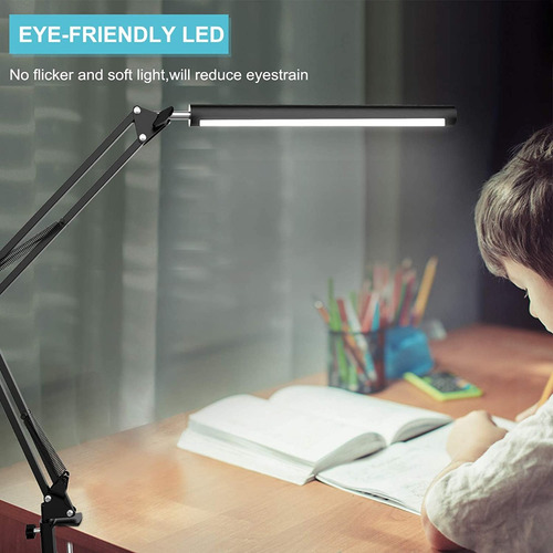 Imagen 5 de 10 de Lámpara Led De Escritorio/mesa Regulable 9w