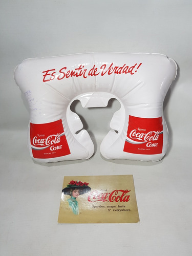 Coca Cola Antiguo Salva Vidas + Tarjetas Publicit Mag 58895