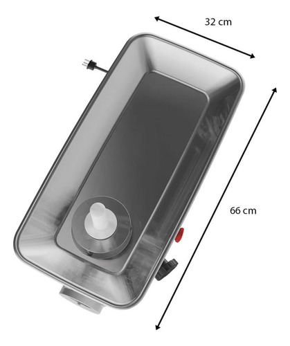 Picador E Moedor De Carnes Skymsen Ps-22 220v Inox Boca 22
