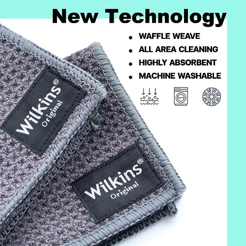 Wilkins 3d Microfiber Cleaning Towels - Waffle Weave Microfi
