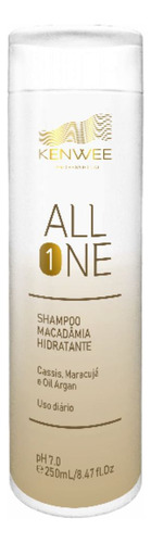 Shampoo Hidratante Macadâmia Kenwee 250ml All One