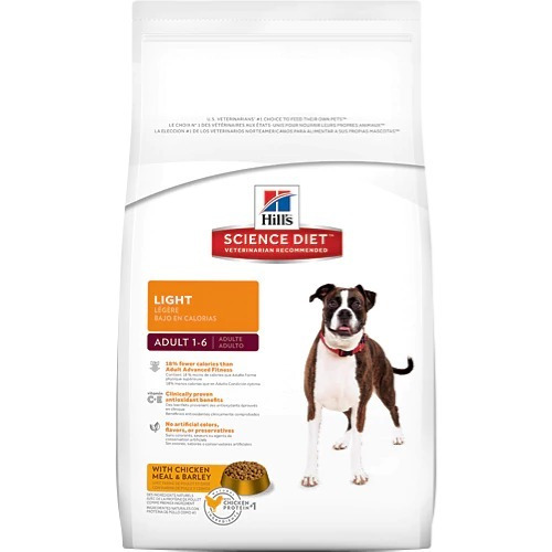 Hills Science Diet Alimento Perro Adult Light Dog Food 6.8kg