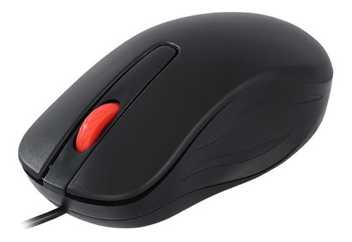 Mouse Óptico Usb Negro