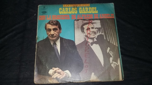 Carlos Gardel Con Orquesta De Nicolas De Angelis  Lp Tango