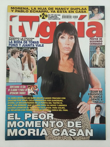 Tv Guía. No. 225. Septiembre De 2003.