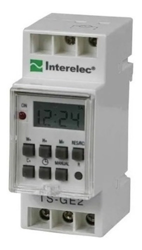 Timer Digital Programable Para Riel Din Temporizador