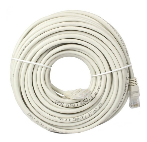 Cable De Red 20 Metros Upt Cat 5e Fujitel / Tecnoceter