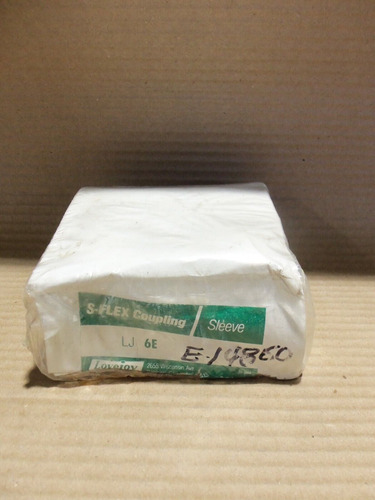 New S-flex Coupling Lovejoy Lj 6e Sleeve E-14860 Eez