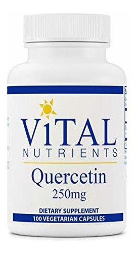 Los Nutrientes Vitales - Quercetina 250 Mg - Respiratorio Y 