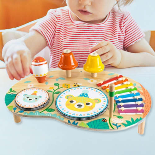 Juego De Batería Para Niños, Instrumento Musical Para
