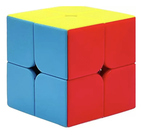 Cubo Mágico 2x2 Lados Fidget Toy Juguete Anti Estress 5cm Color De La Estructura Multicolor
