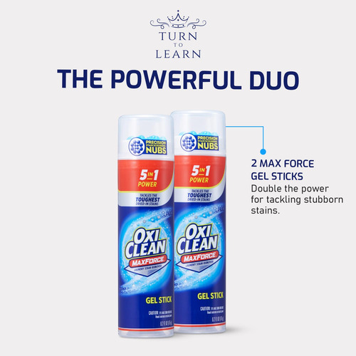 Removedor De Manchas Oxi, Pacote Com 2 Unidades Da Clean Max