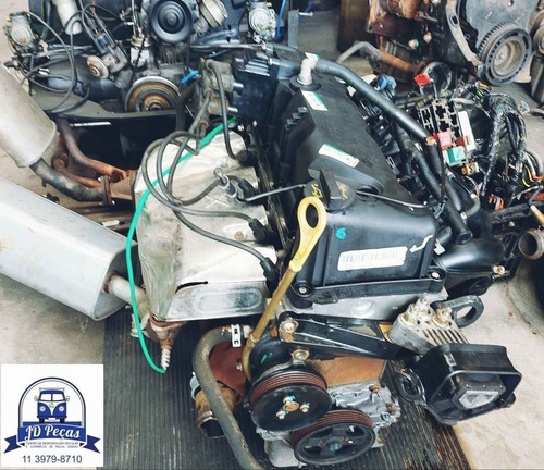 Motor Zetec Rocam 1.6 Flex (com Nota E Baixa)