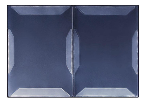 L, Pasta Música A4 8 Páginas File Binder Document Storage