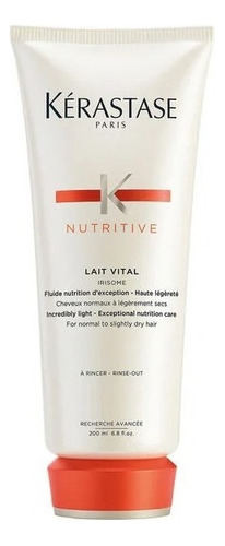 Kerastase Lait Vital Acondicionador Nutritive, Normal A Seco