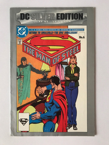 Superman The Man Of Steel #6 Dc Silver Edition Comics 1986 (Usado)