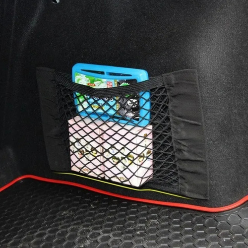 Red Porta Objetos Universal Para Cajuela Velcro