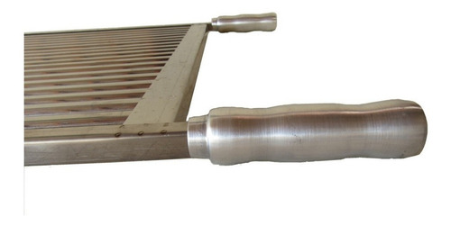 Grelha Em Inox Uruguaia Parrilha Churrasco 60cm + Suporte Tb