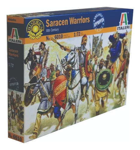 Saracen Warriors By Italeri # 6010  1/72  23figuras 37partes